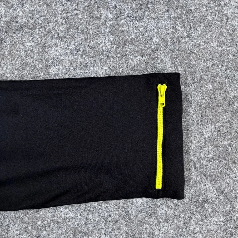 The Tube Running Belt Unisex M/L Black Neon Waist Band Fanny Pack Gym Pouch